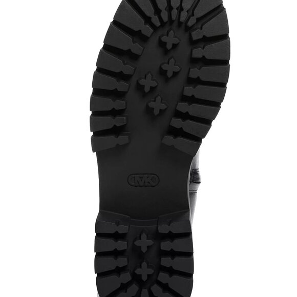 Michael Michael Kors Asher Knee High Lug Sole Boots Size US 6.5 M Black Leather - Picture 5 of 5